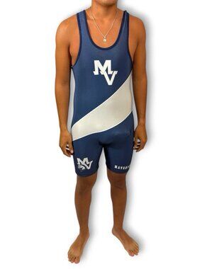 Cisco Athletics Adult Large Mavericks Wrestling Singlet